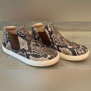 Coconuts by‎ Matisse Size6 Faux Snake Skin Mid Top Sneaker GC
